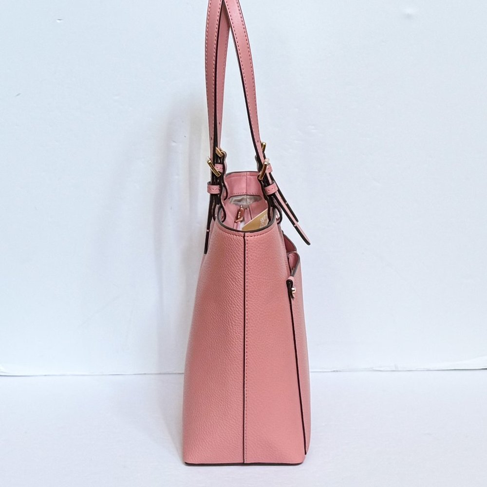 Michael Kors Jet Set Front Pocket Tote Bag + Wallet Set Primrose - Picture 5 of 15